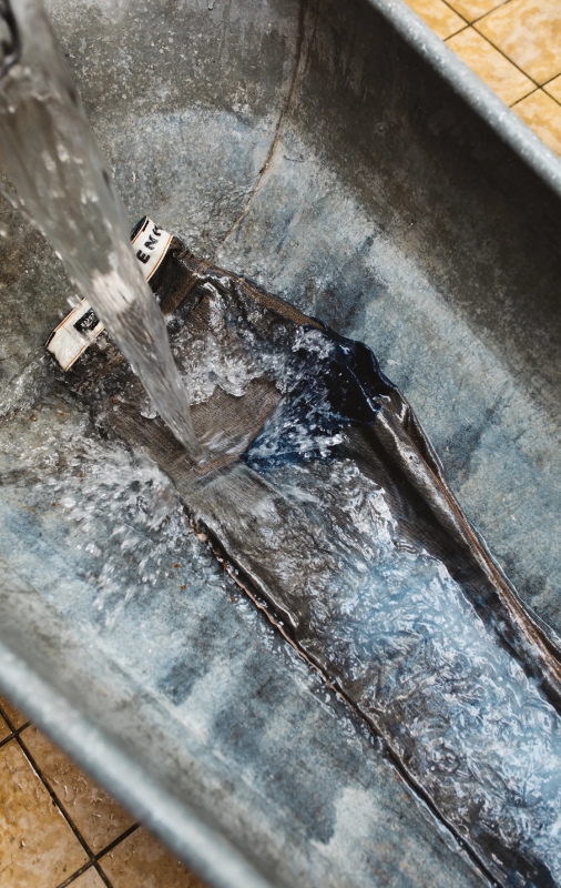 DENHAMジーンズの洗い方